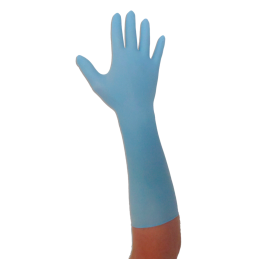 Gants d'examen nitrile Bleu...